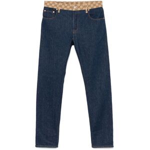Gucci Blue Denim - Regular & Straight-Leg Jeans Men